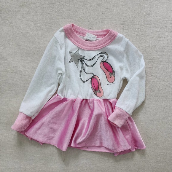 Vintage 80s Ballet Dress 18-24 months - Picture 1 of 8